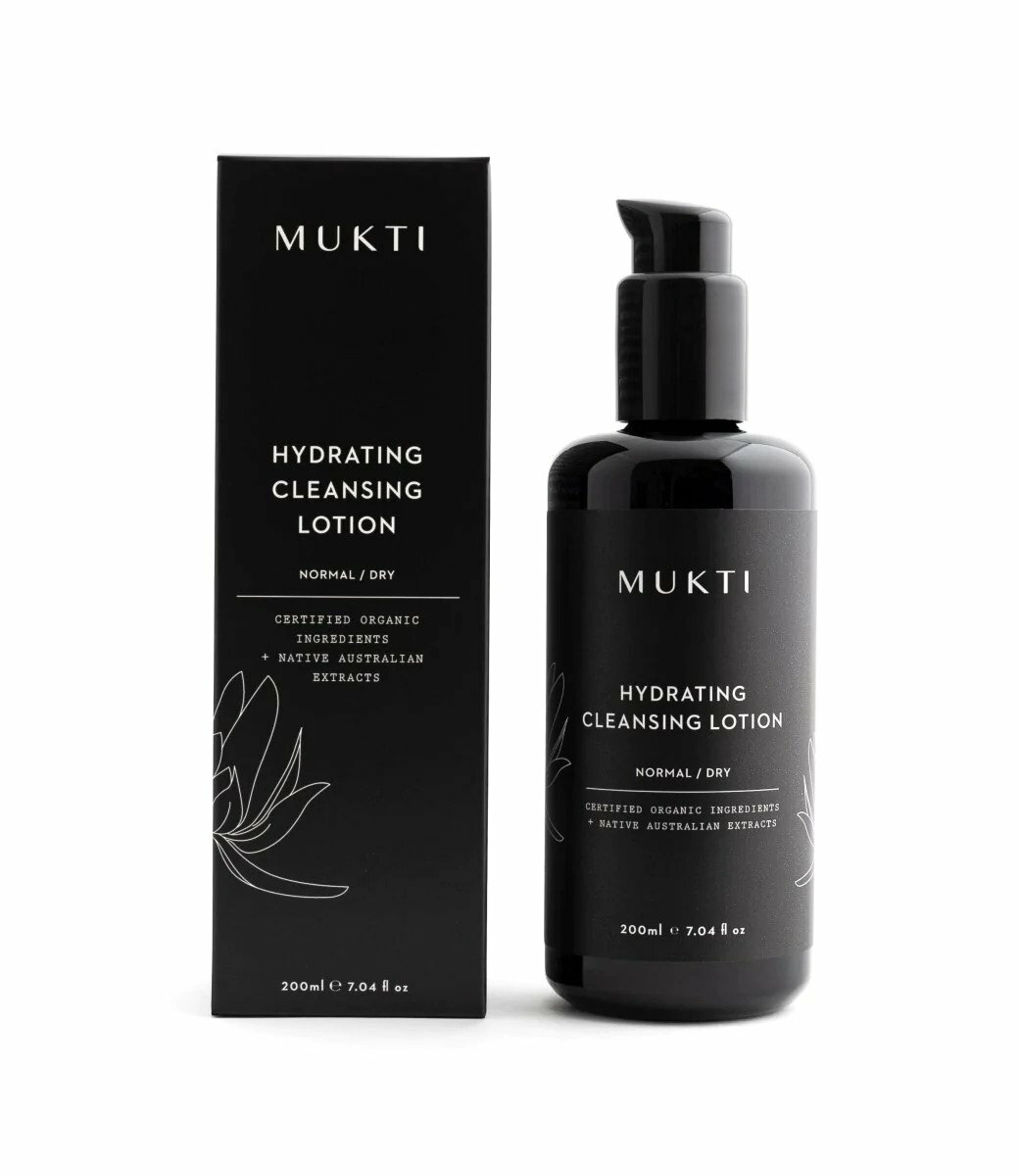 MUKTI Hydrating Cleansing Lotion 有機保濕潔面乳 [200ml]