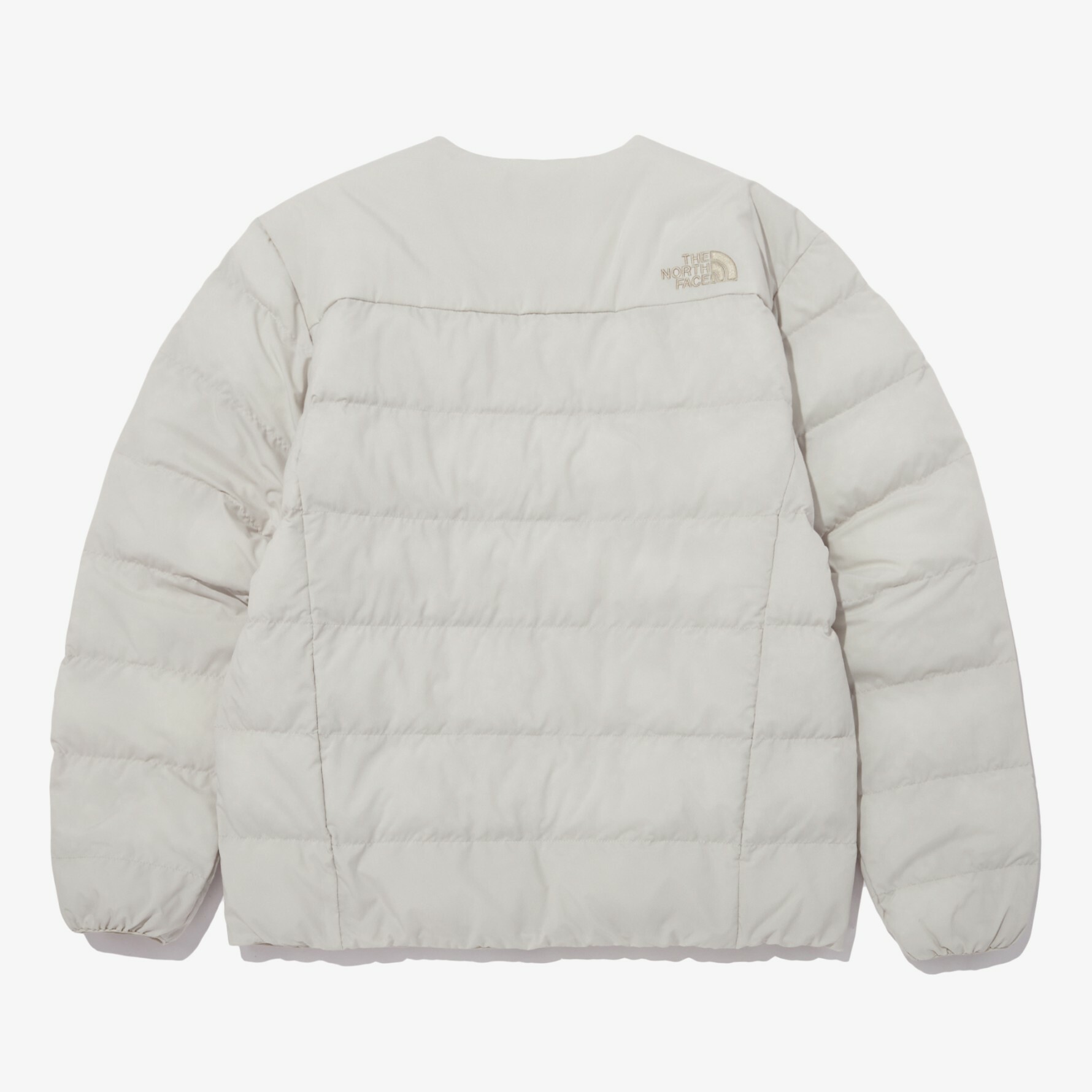 THE NORTH FACE 白標 COMFY ON BALL 開襟羽絨衫 白 NJ3NN56K