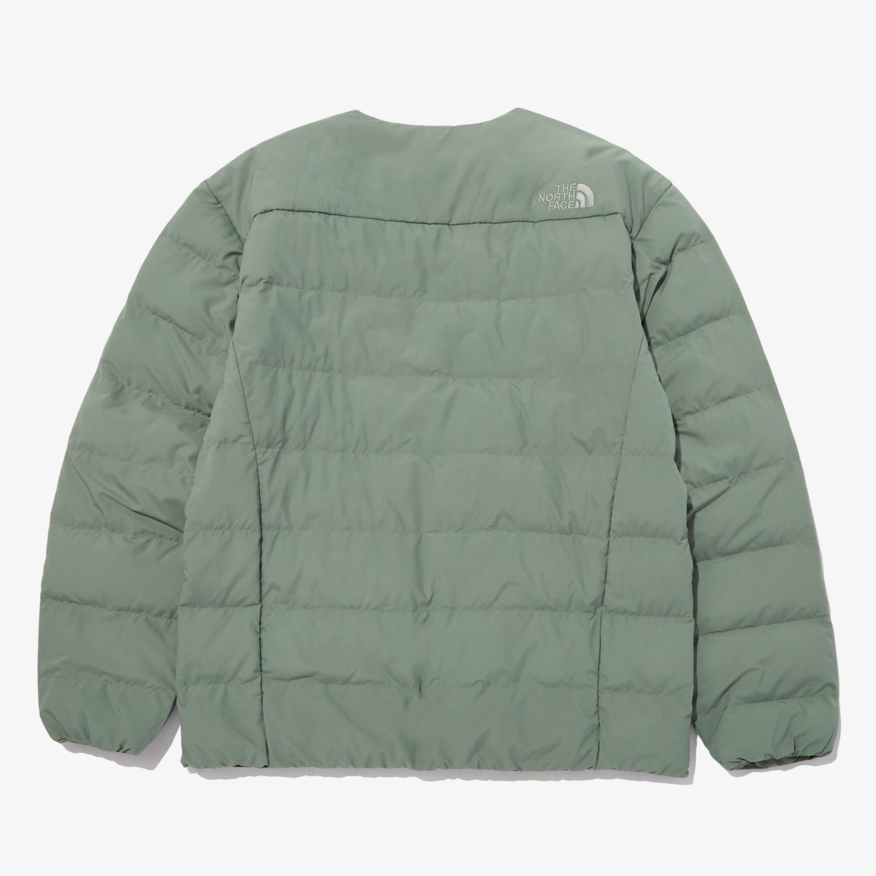 THE NORTH FACE 白標 COMFY ON BALL 開襟羽絨衫 綠 NJ3NN56L