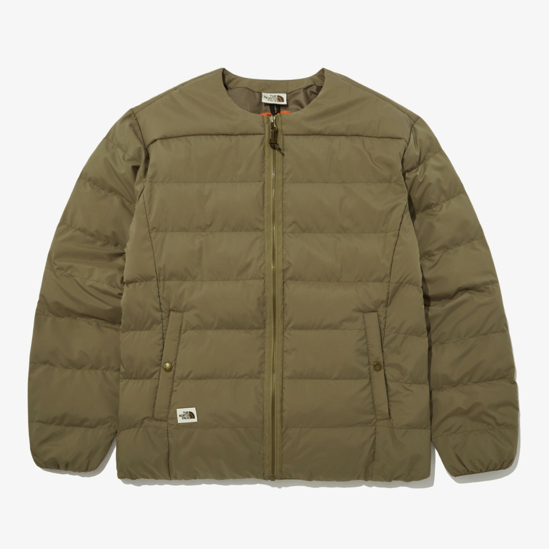 THE NORTH FACE 白標 COMFY ON BALL 開襟羽絨衫 咖啡 NJ3NN56M