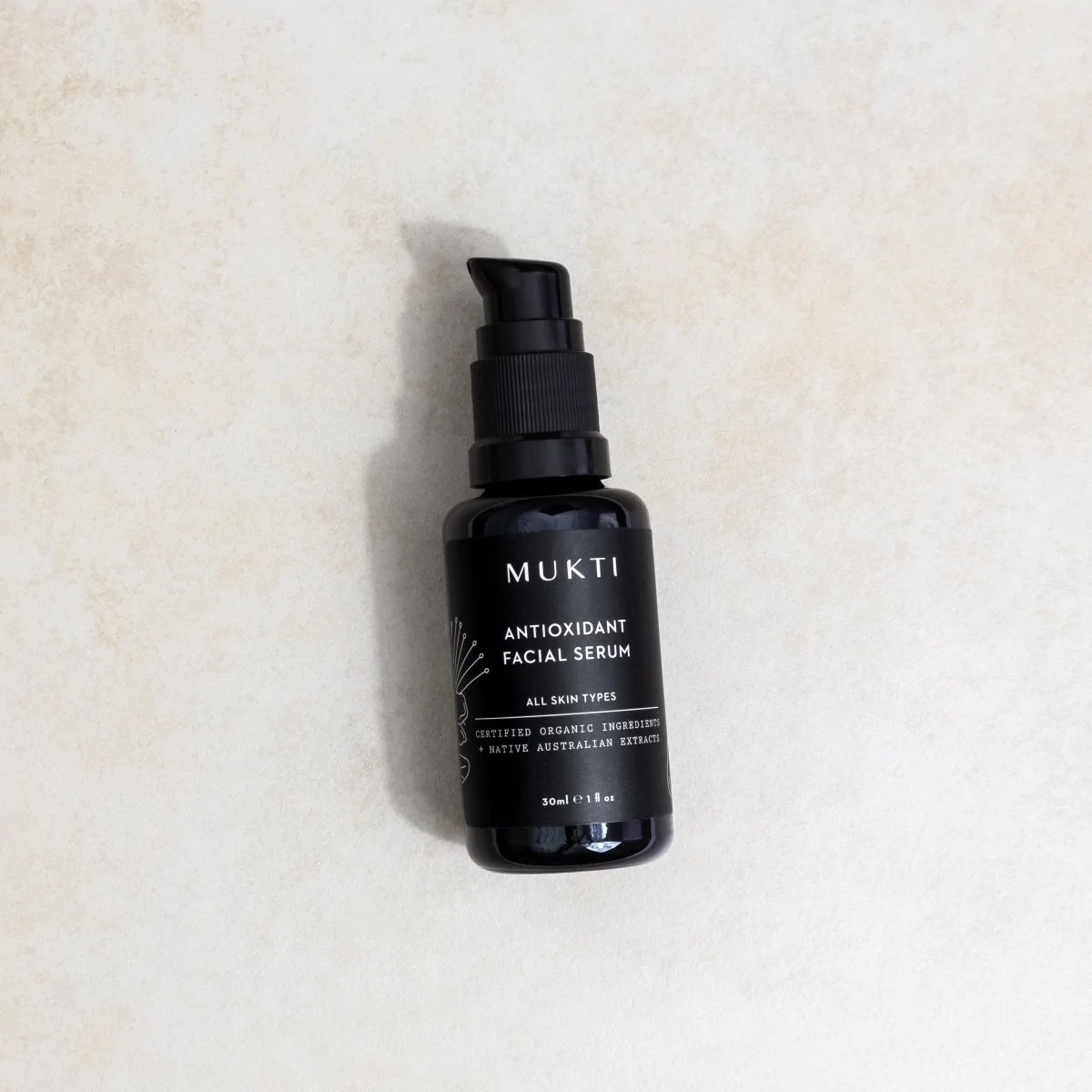 MUKTI Antioxidant Facial Serum 有機抗氧化面部精華液 [30ml]