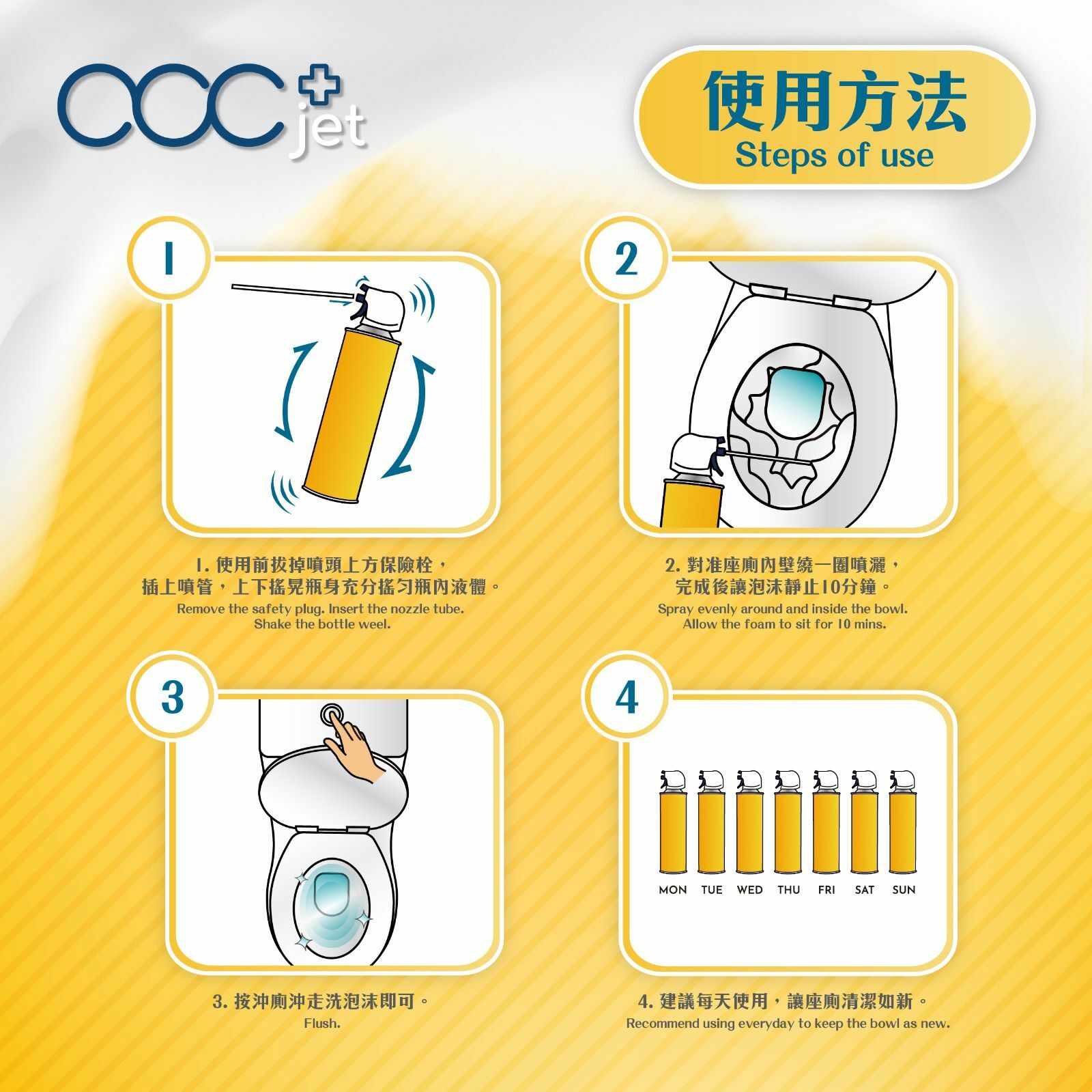 acc+ jet座廁爆泡劑500ml
