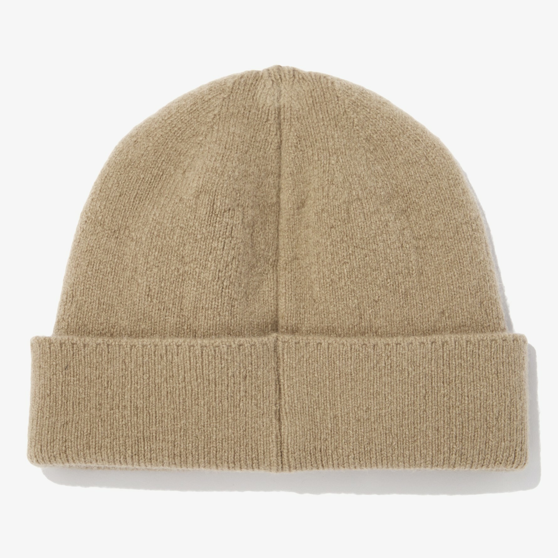 THE NORTH FACE 民族風 素色 羊毛 針織毛帽 卡其 NE3BN55C