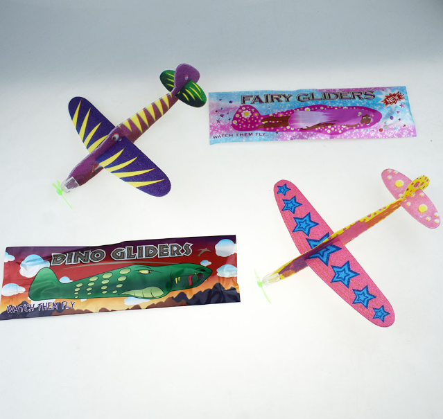 泡沫飞机模型（一套10个 款式随机发）