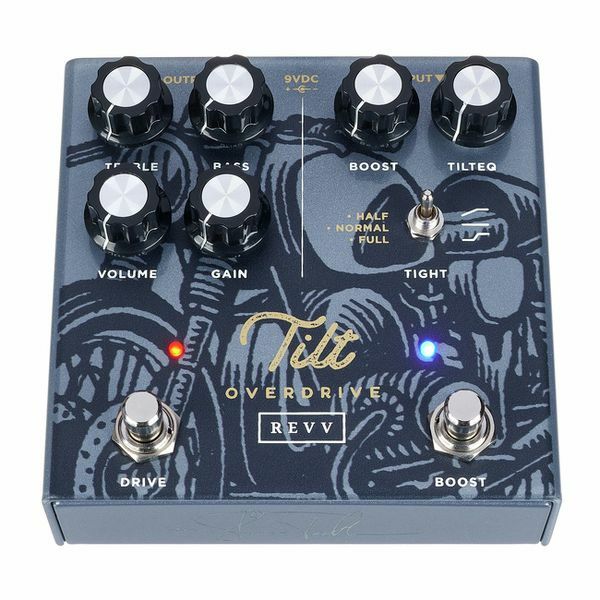 Revv Tilt Overdrive 電吉他/貝斯 破音 效果器