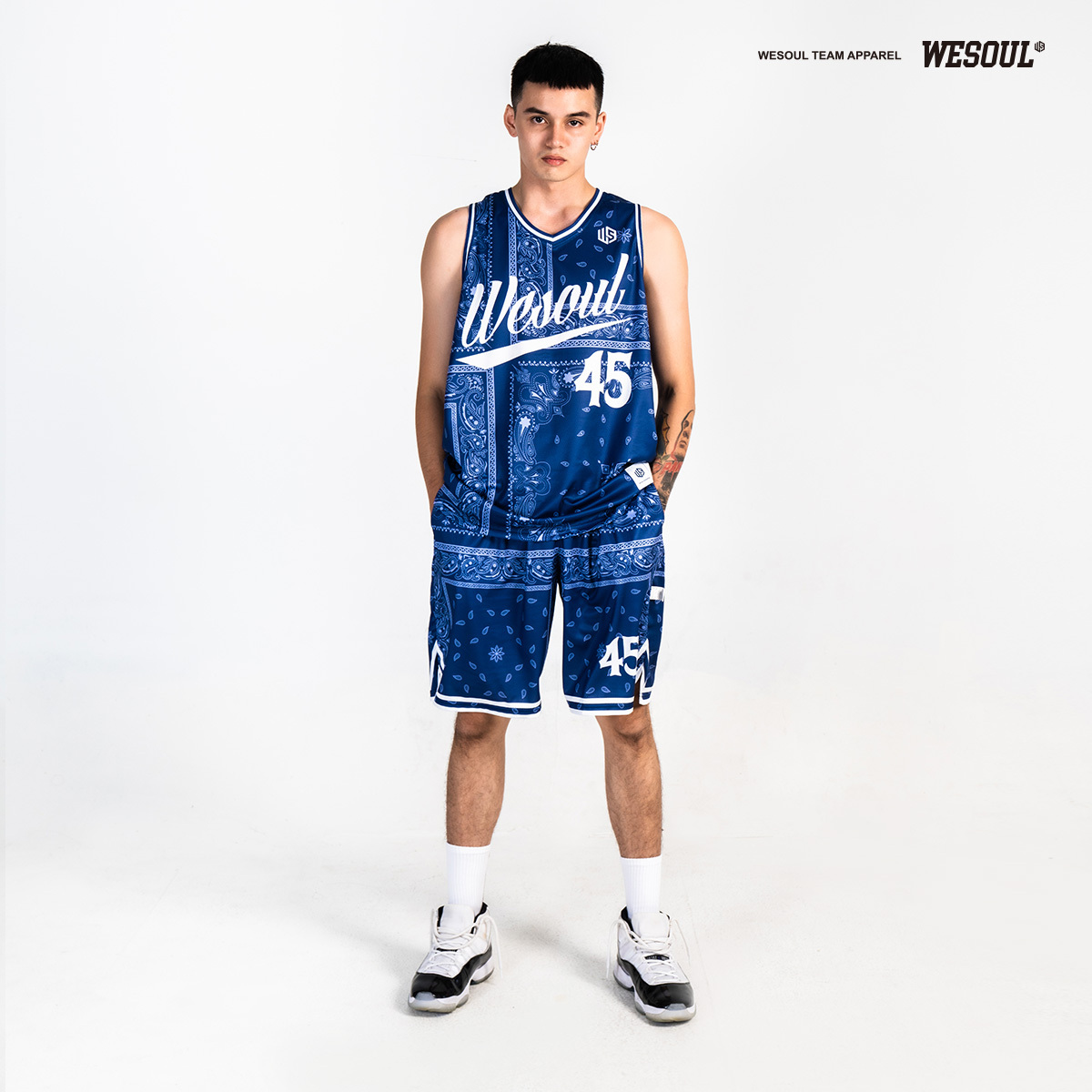 【WESOUL】WS003 全客製籃球服 （黑洞層）/ 客製隊徽，號碼，姓名不加價 / 球衣