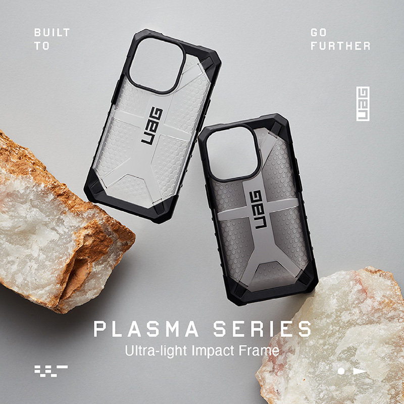 【UAG】iPhone 15 系列  美國軍規 耐衝擊保護殼-透色款