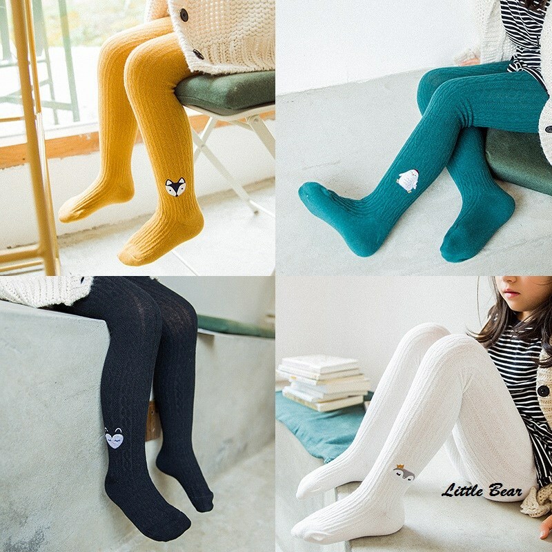 (現貨) HOT-7101 刺繡動物公仔襪褲