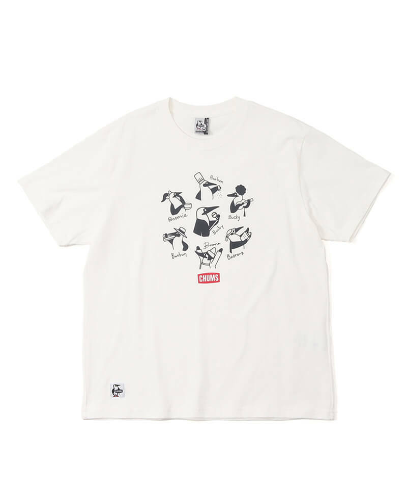 Chums Booby & Friends T-Shirt 純綿 T-shirt CH01-2221 (22年季中最新款)