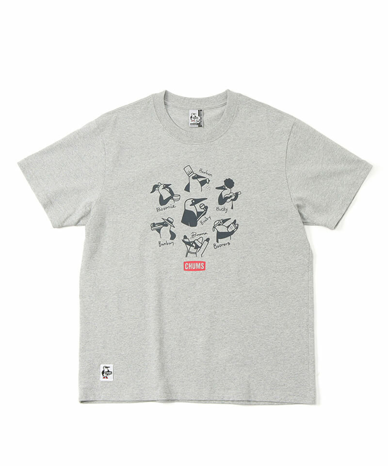 Chums Booby & Friends T-Shirt 純綿 T-shirt CH01-2221 (22年季中最新款)