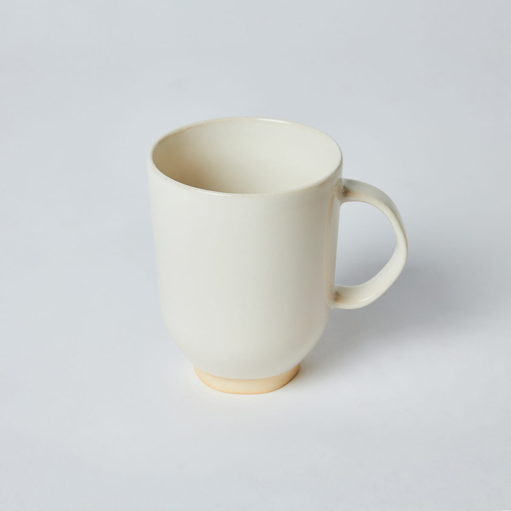 KOGA │ 陶質馬克杯 (鶯白)