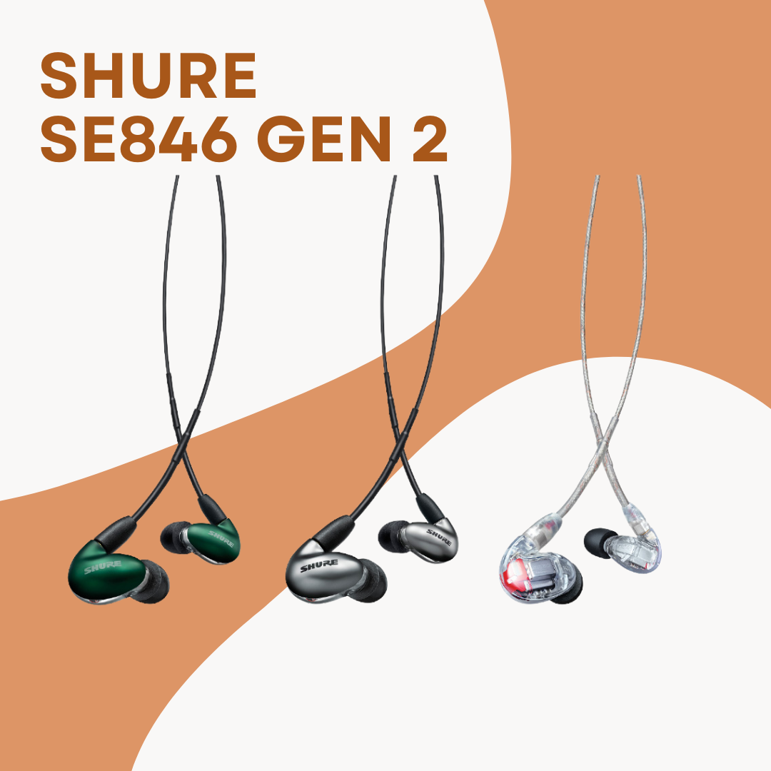 Shure SE846 Gen 2 旗艦四單體專業入耳式耳機