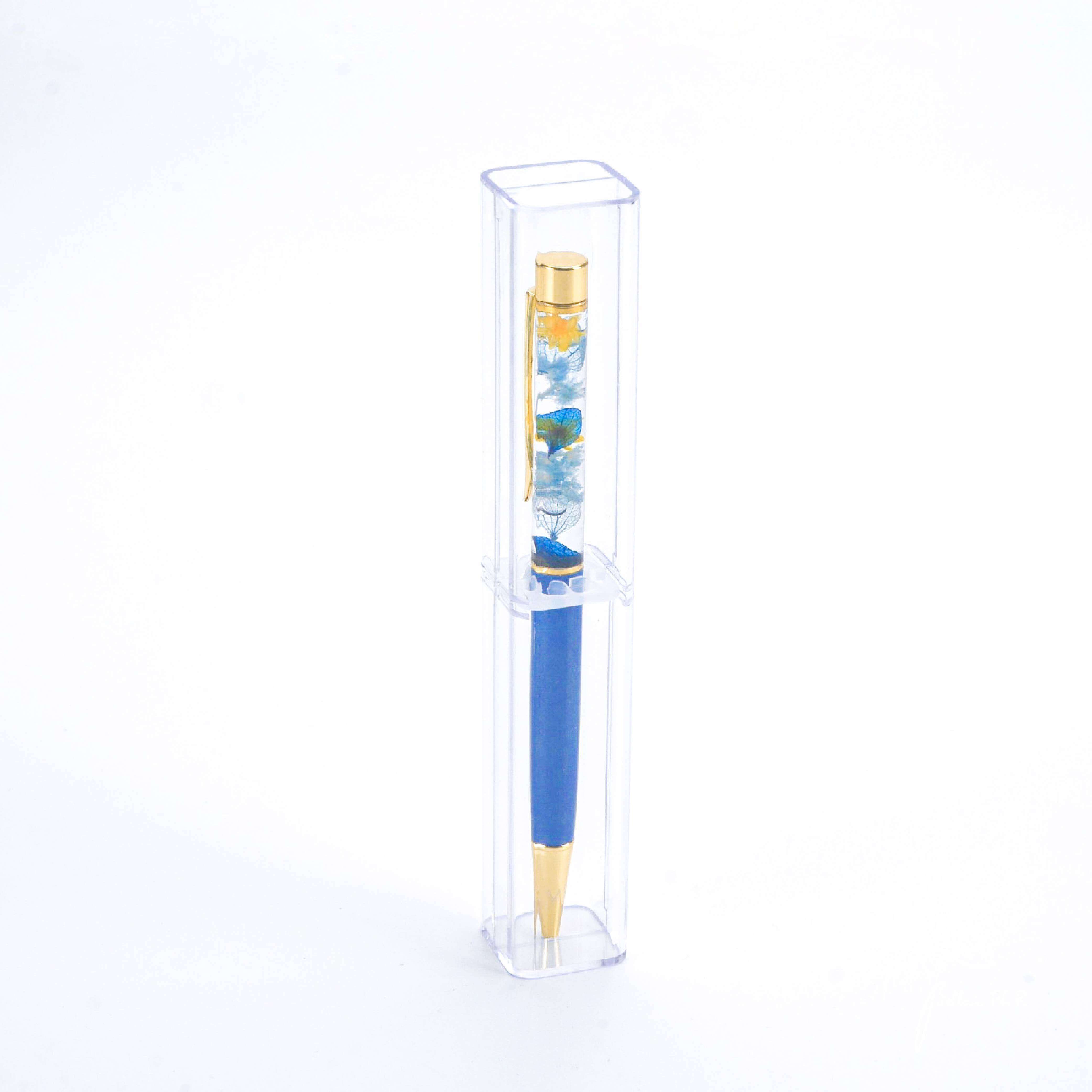 【手寫的溫度】浮游花水晶筆