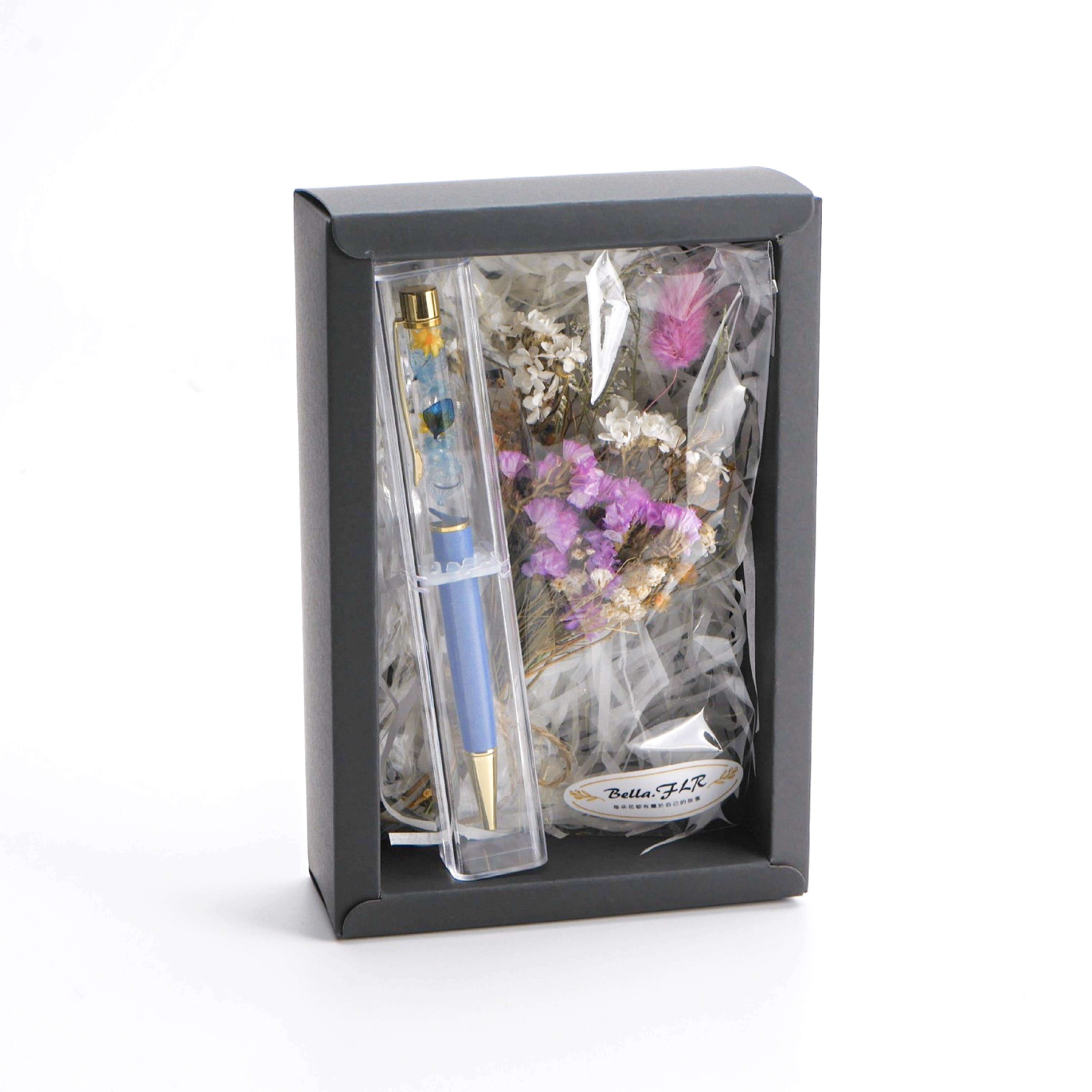 【手寫的溫度】浮游花筆+花束禮盒