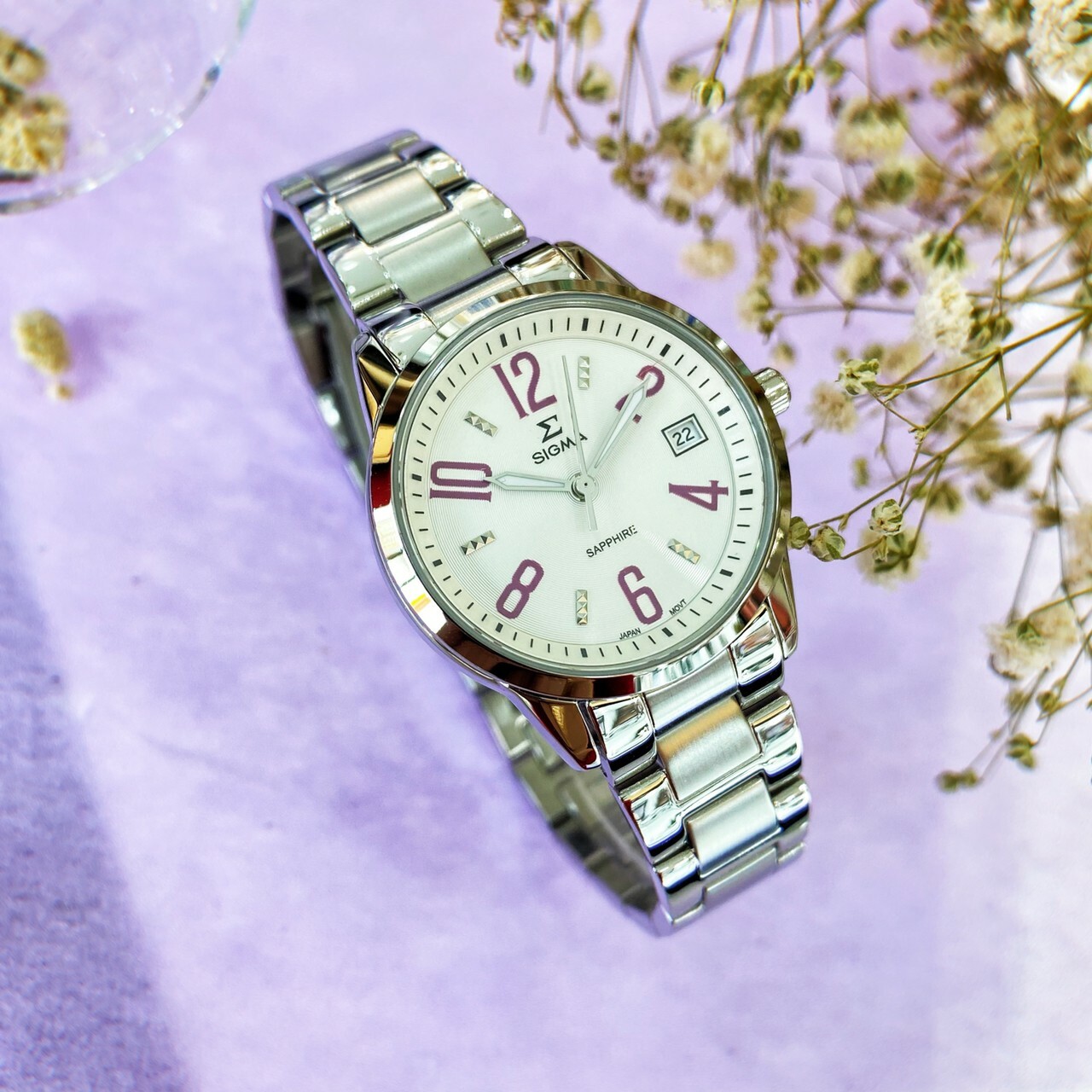 【SIGMA】簡約數字刻度 88023B-5 32mm  現代鐘錶