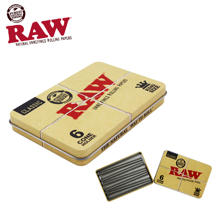 🇪🇸RAW - Tin Case For 6 KS Cones 捲煙收納鐵盒