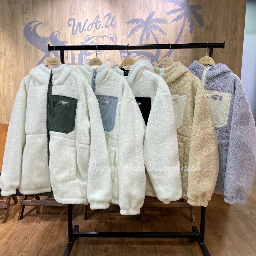 韓國 WHO.A.U 2022 新款 雙面穿連帽保暖外套