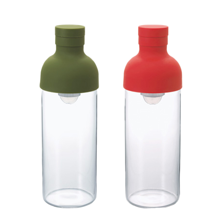 【 Hario 冷泡茶瓶 】 紅酒瓶款 – 300cc（共 2 色 ）