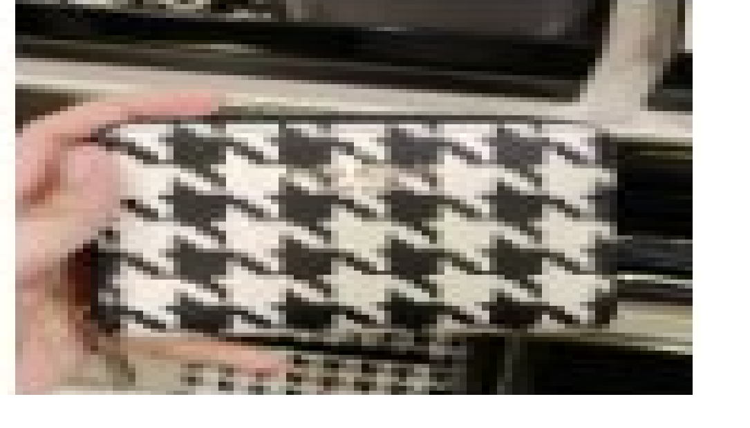 [S] KATE SPADE K9153 HOUNDS TOOTH PRI SMALL ZIP AROUND CARD CASE WALLET,BLACK MULTI, 196021116292 (SKS238)
