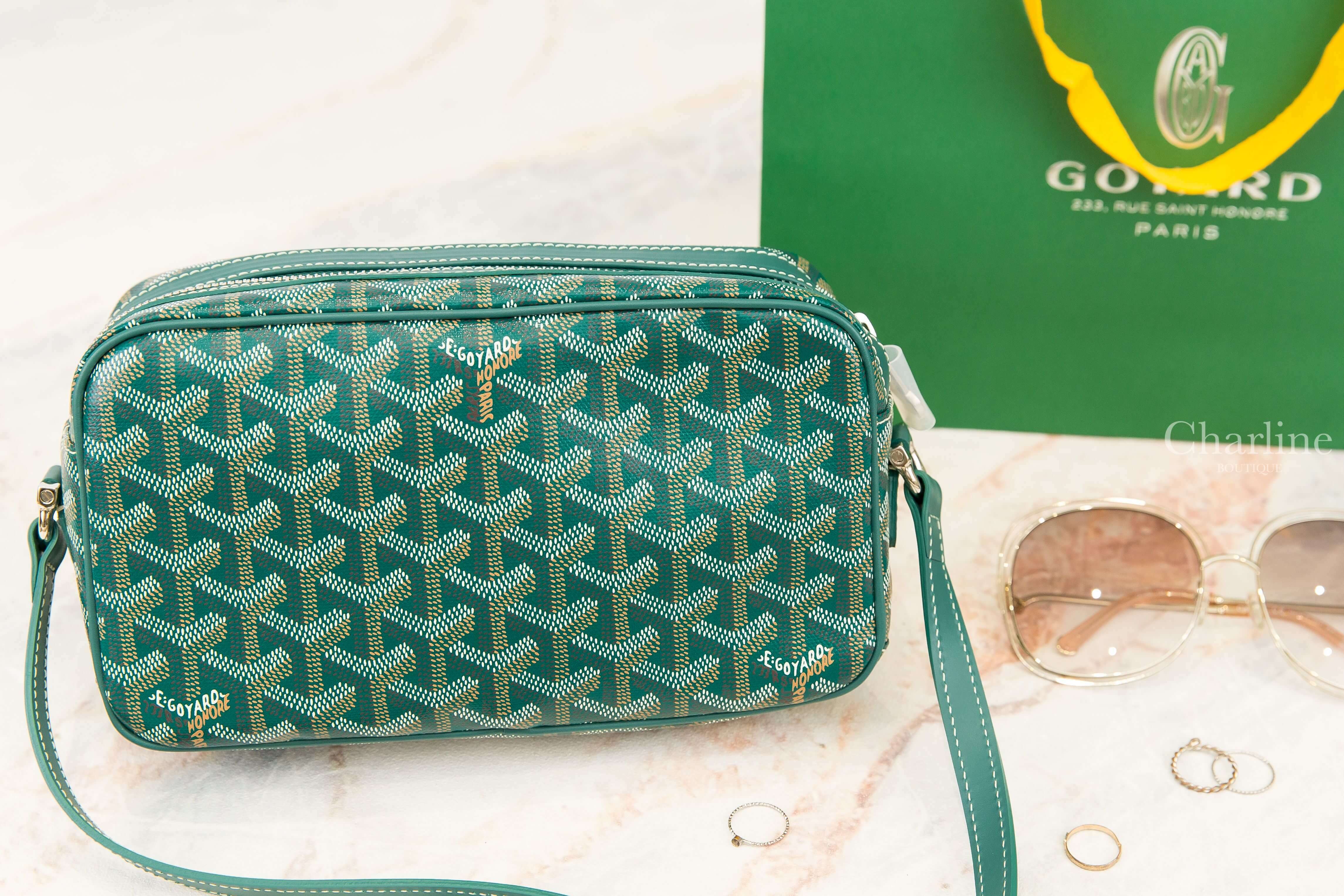 Goyard Cap-Vert PM Bag 綠色牛皮肩背包-Charline Boutique 精品代購