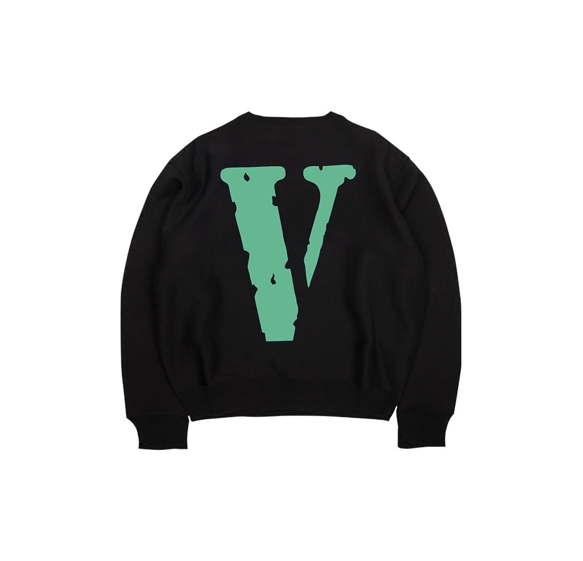 VLONE 黑綠 字體 Logo 大V 衛衣 長袖