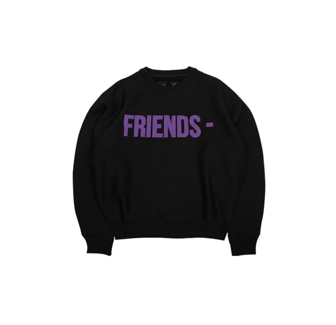 VLONE FRIENDS 黑紫 Logo 衛衣 長袖