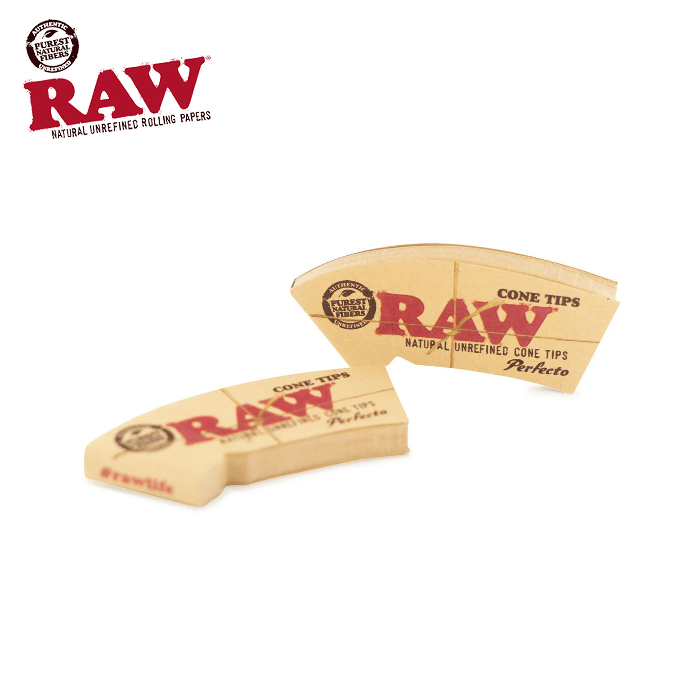 🇪🇸RAW - Perfecto Cone Tips 完美彎版紙濾嘴 （26mm / 32pc）