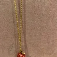 [S] KATE SPADE K8200 APPLE OF MY EYE NECKLACE,RED MULTI, 196021117732 (SKS251)