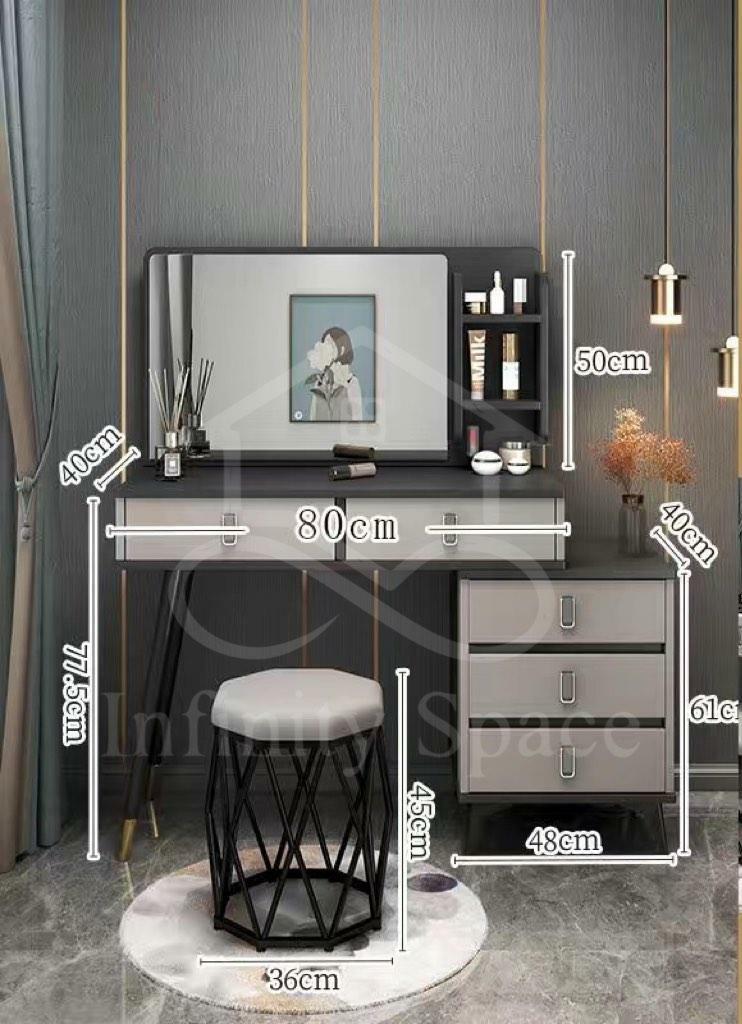 D3610 梳妝枱連椅