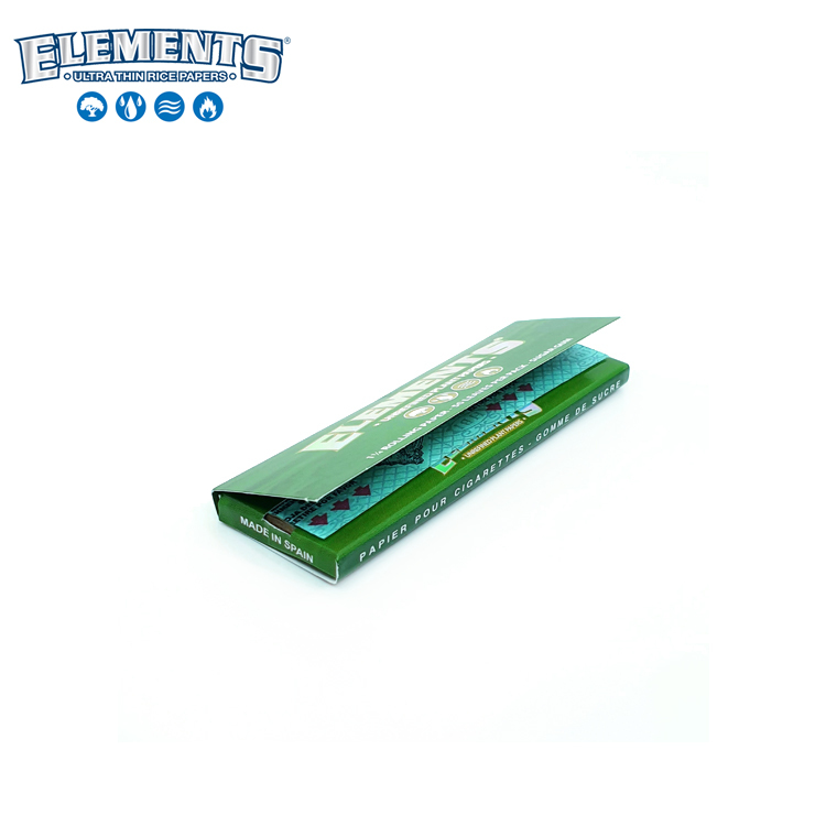 🇪🇸 Elements -（70mm/79mm）Green Rolling Paper 捲煙紙