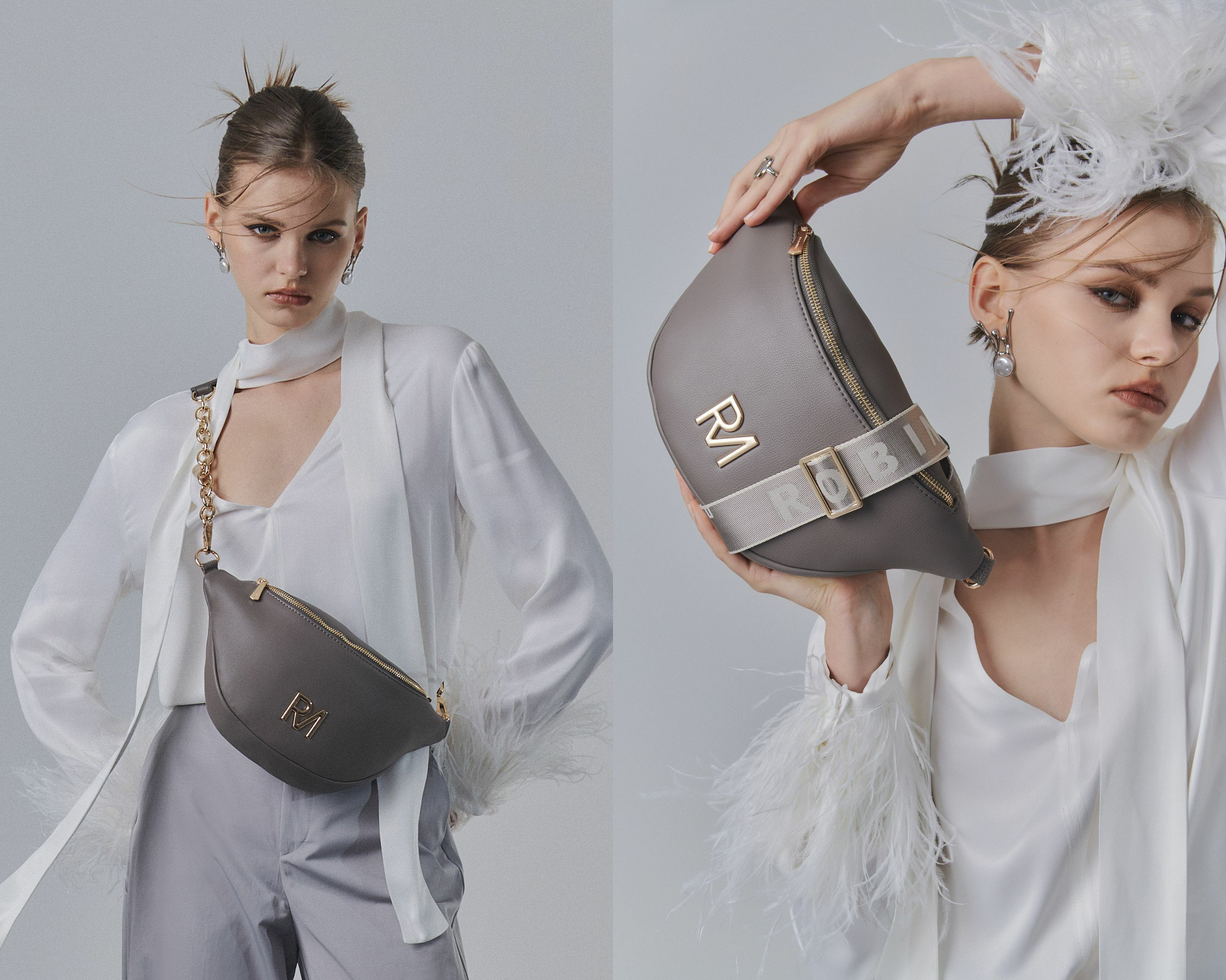 夢特胸包，營造率性、灑脫的時髦氣場。