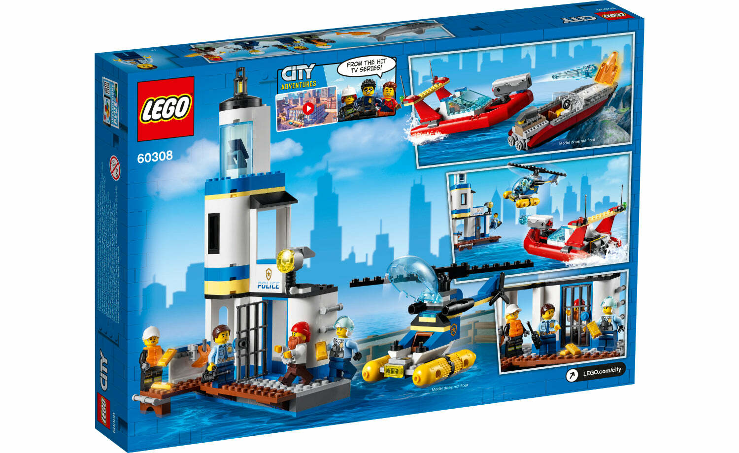 [飛米樂高積木磚賣店] LEGO 60308 City-海岸警察和消防隊
