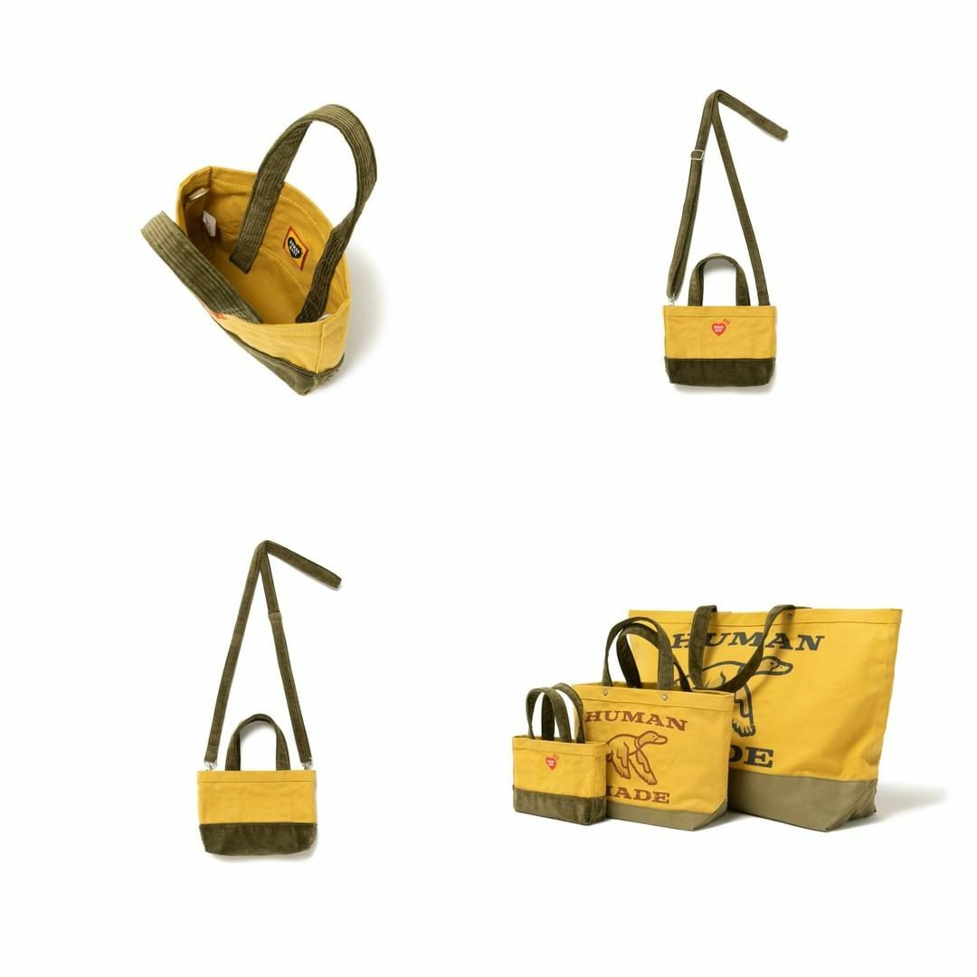 2022AW HUMAN MADE MINI SHOULDER TOTE BAG 側背小包手提現貨 2022AW HUMAN MADE MINI SHOULDER TOTE BAG 側背小包手提現貨