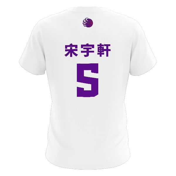 22-23 城市應援短TEE圓球款 | 白 (此促銷應援TEE商品不開放免費燙印)