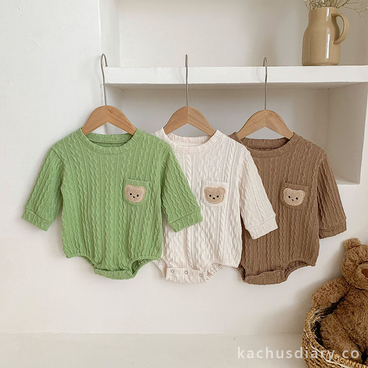 little bear twist bodysuit