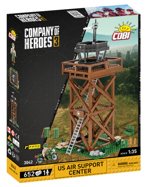 Cobi : Company of Heroes 3042 US Air Support Center (652pcs)