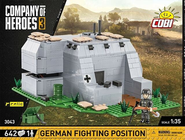 Cobi : Company of Heroes 3043 German Fighting Position (642pcs)
