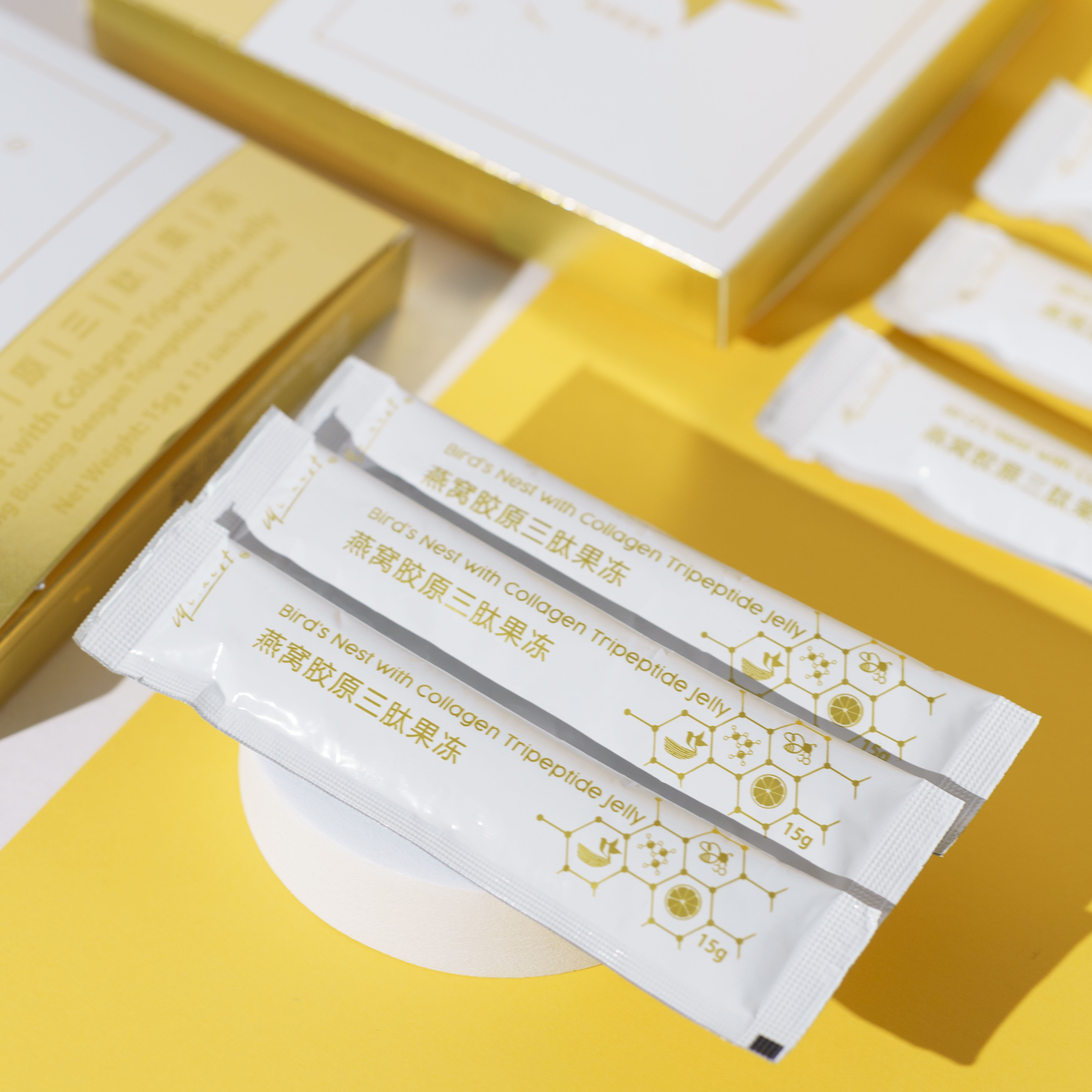 Birdnest Collagen Tripeptide Jelly - Honey Flavour