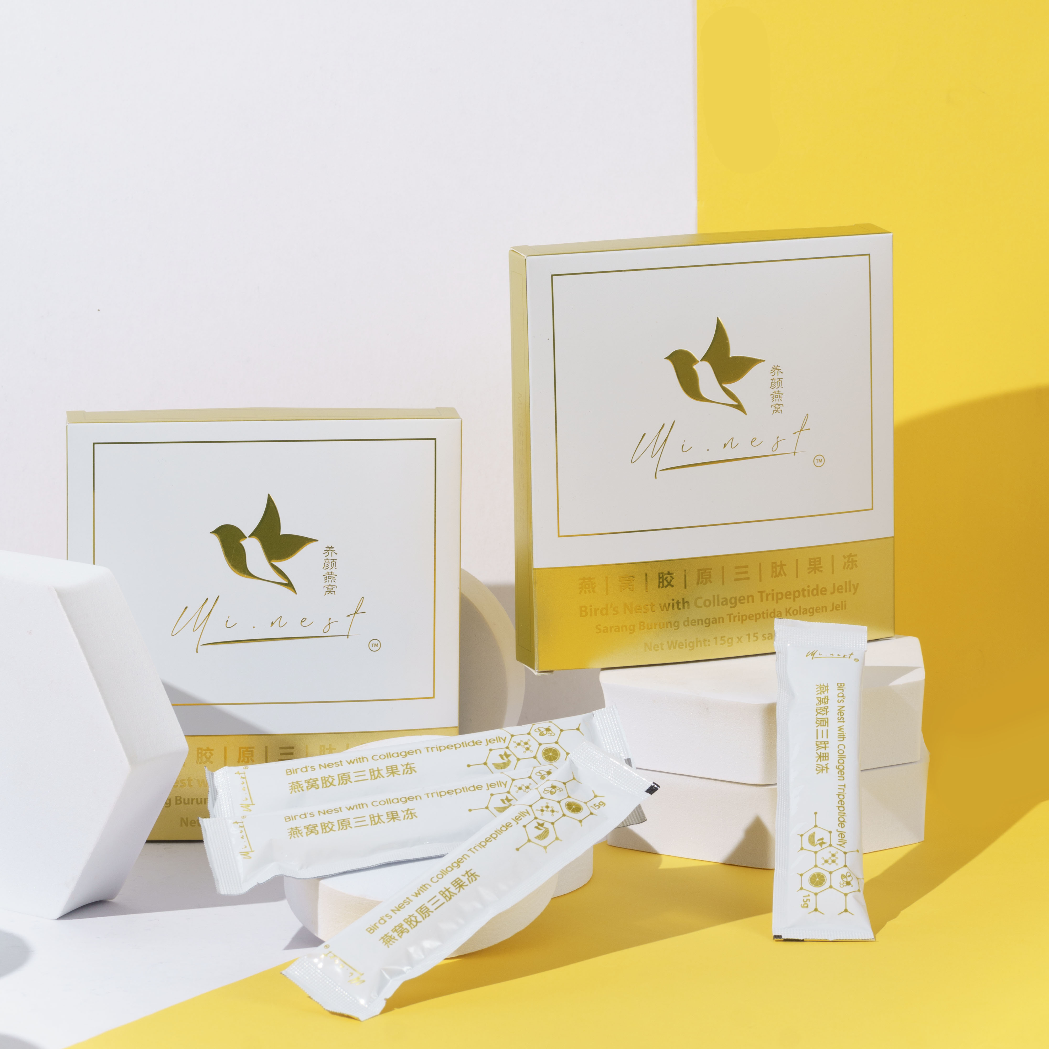 Birdnest Collagen Tripeptide Jelly - Honey Flavour