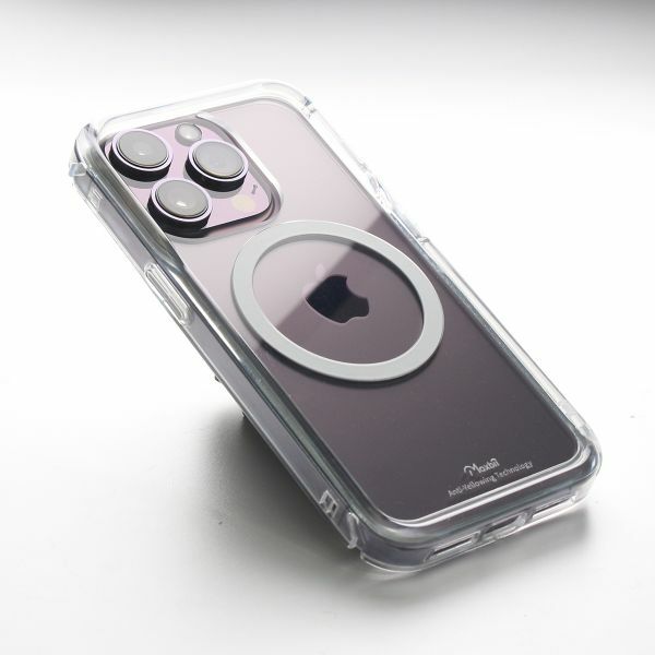 iPhone 14 Pro Max-D Armor MagSafe 不變黃全透明防撞手機殼  (第7代纖薄版)