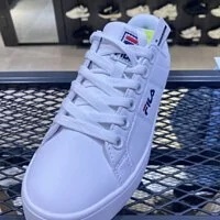 [S] FILA COURT DELUXE,WHITE/BLUE, 1TM00651E-150 (SFL103)