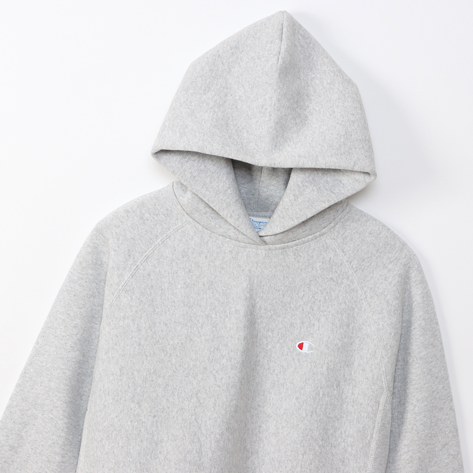 女款- CASUAL 草寫LOGO 11.5oz連帽上衣-灰色（CW-W106-040）