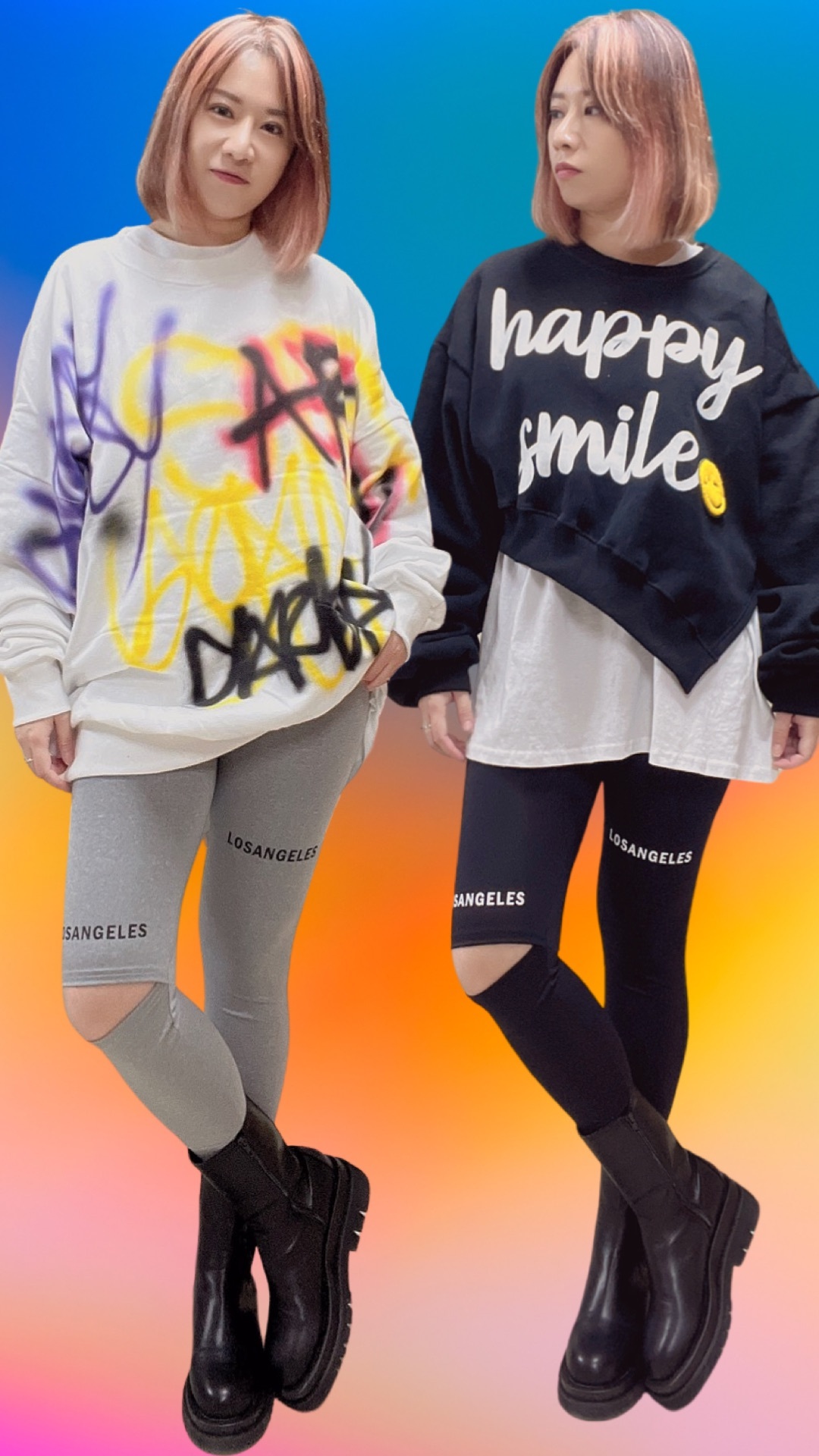 🇰🇷 韓國 LOS ANGELES Legging（KC359）AT11 503