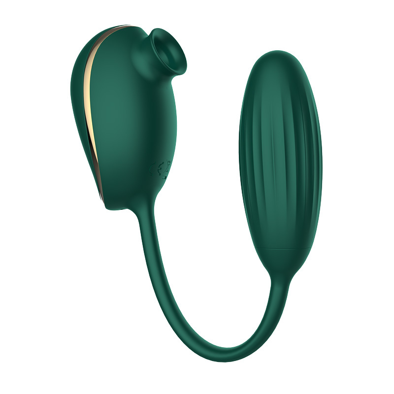 〔口交愛好者福音〕PureJoy Stella雙頭吸啜震蛋 (粉紅色/白色/綠色)