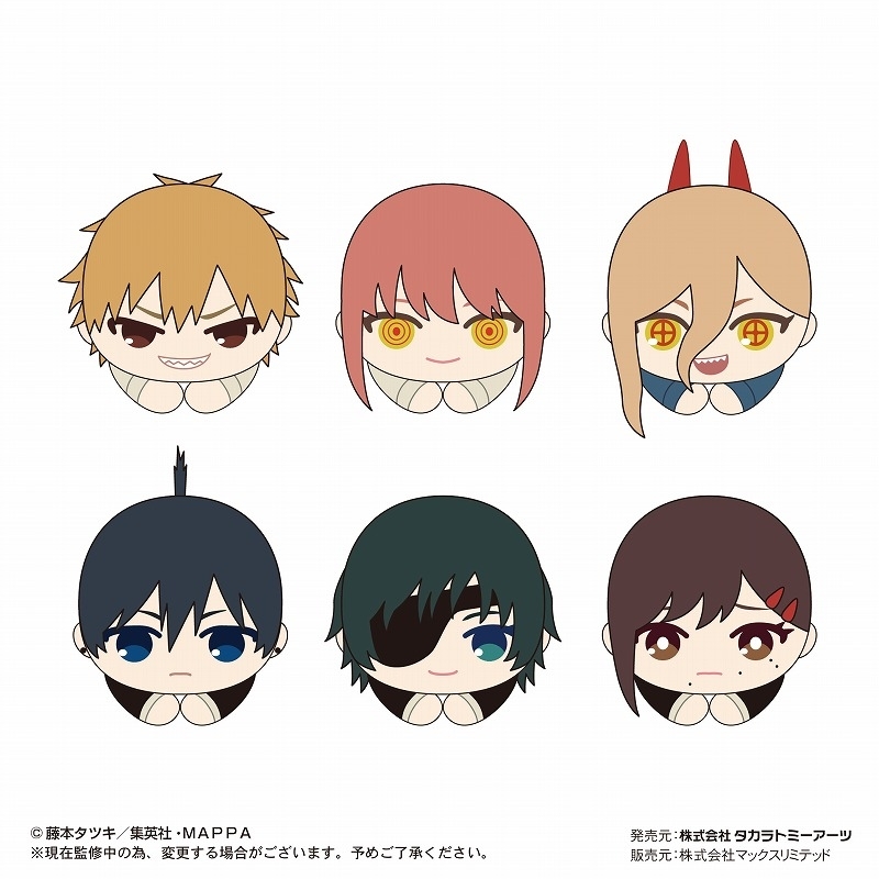 「ACG.GO」「預購」鏈鋸人 磁石趴趴公仔 SET