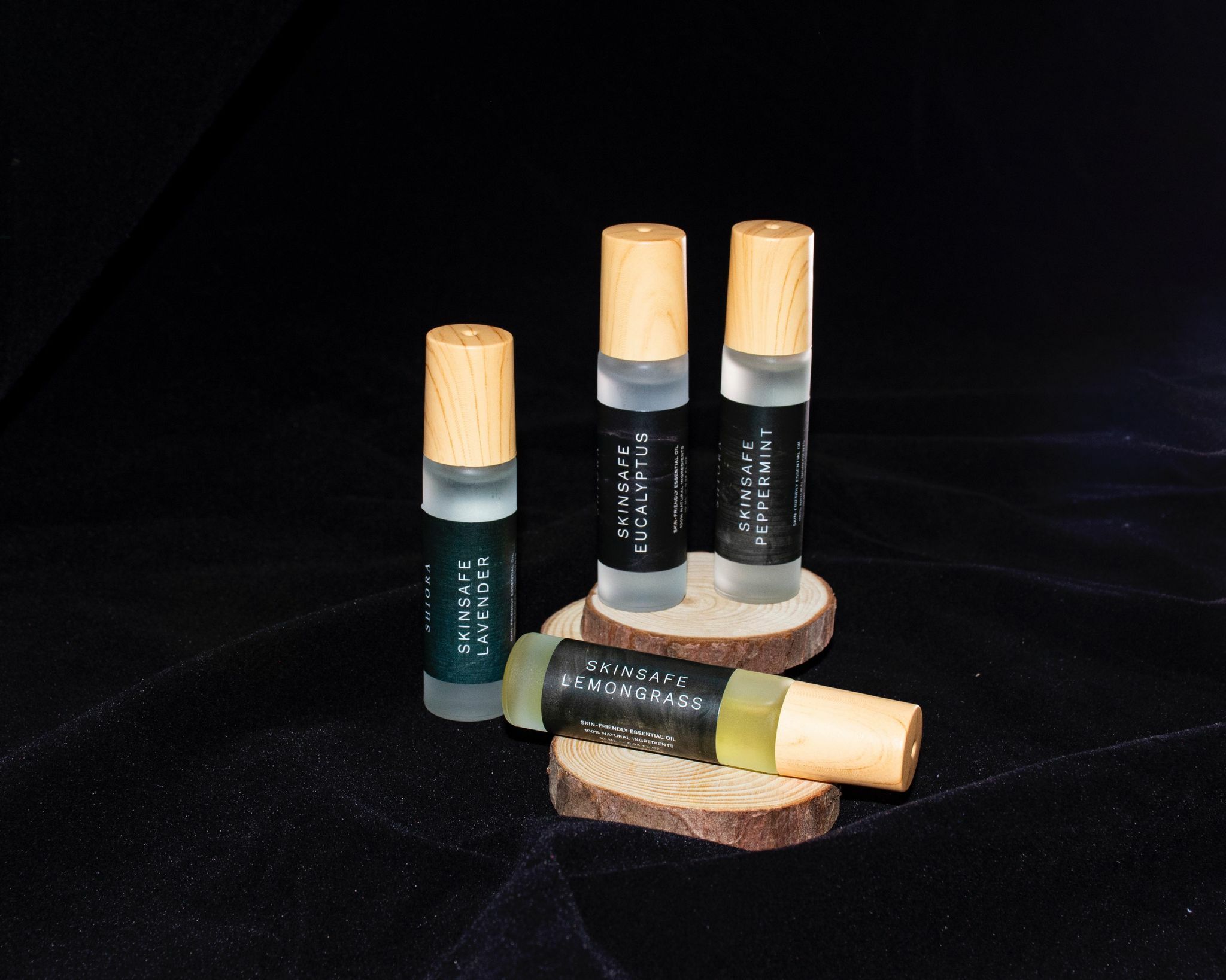 [SF] SHIORA SKINSAFE ESSENTIAL OIL (ROLL ON SET OF 4),  (SS76)