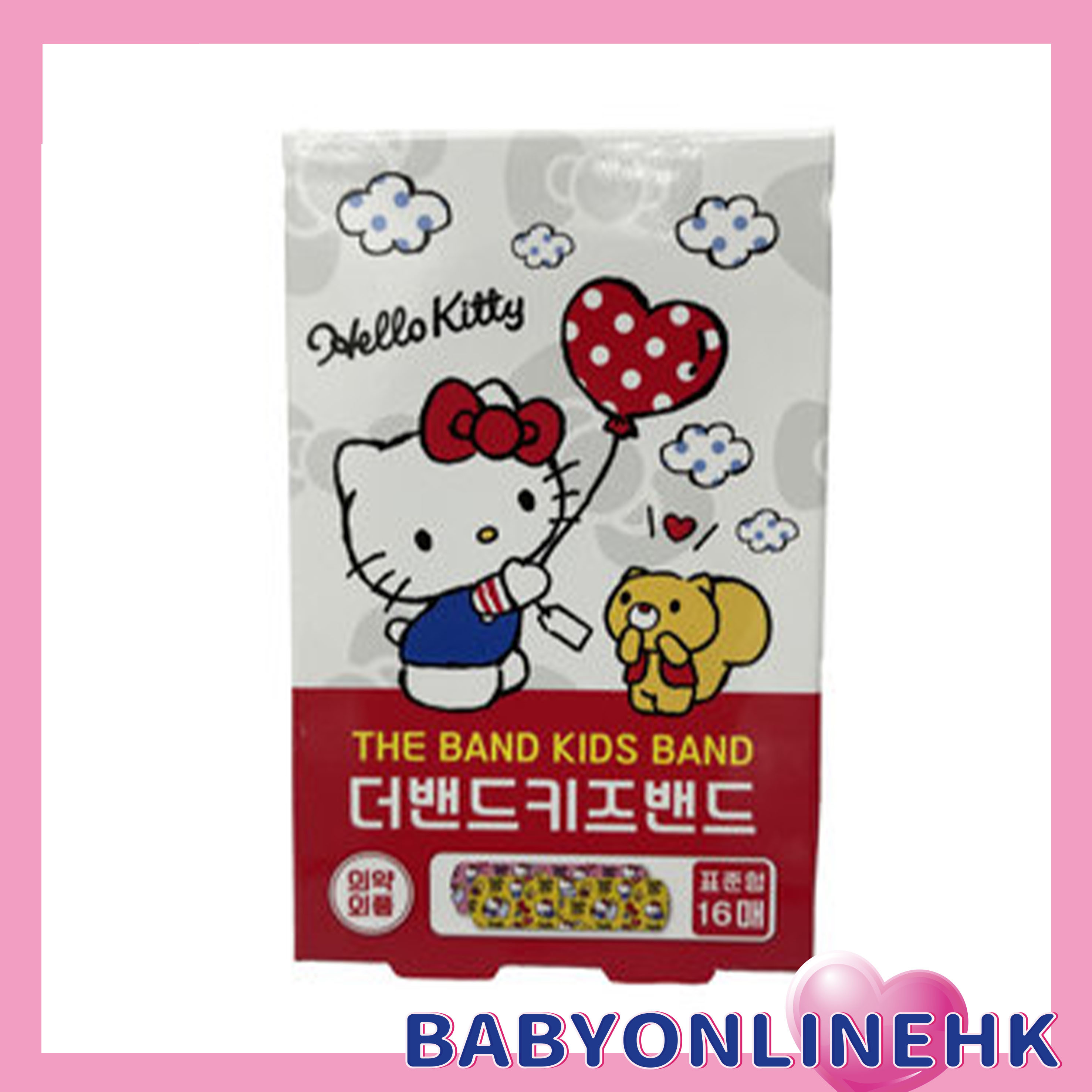 韓國製造Hello Kitty卡通膠布-標準型(16片)