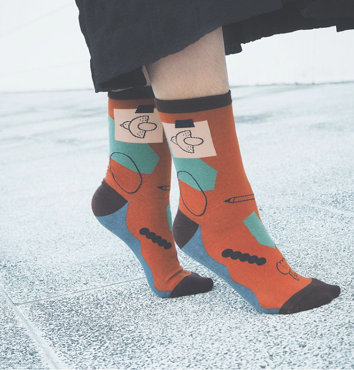 一片一片－可麗露｜右手超人襪