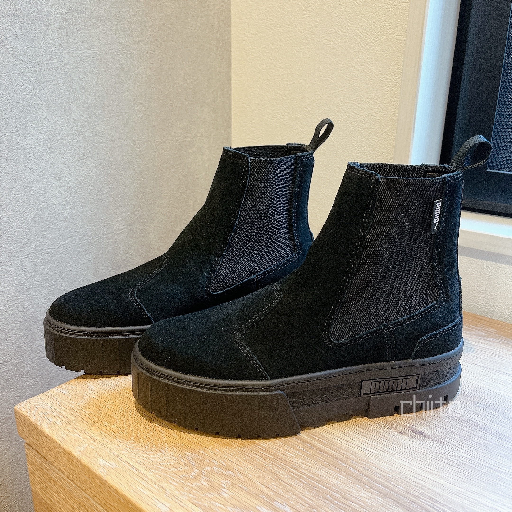 PUMA MAYZE CHELSEA 麂皮短靴