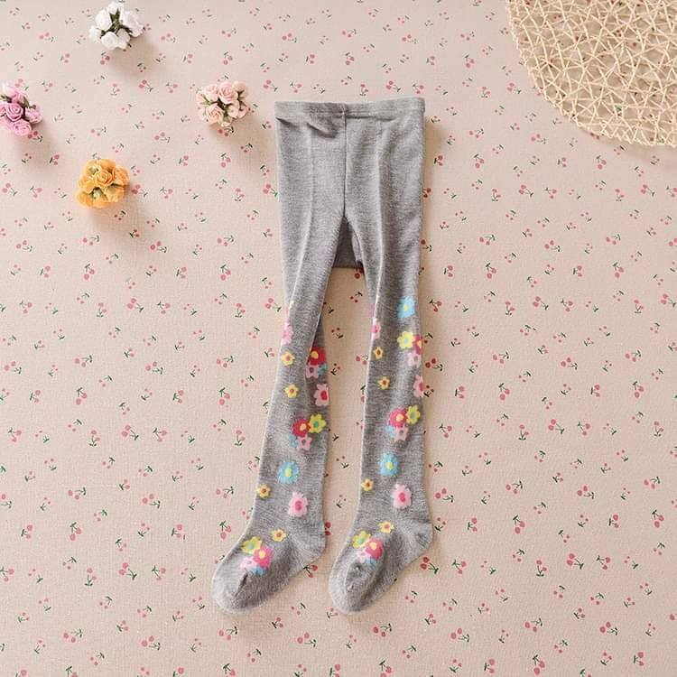 （現貨) LBK-2861 花花圖案襪褲 🌺🌷🌸